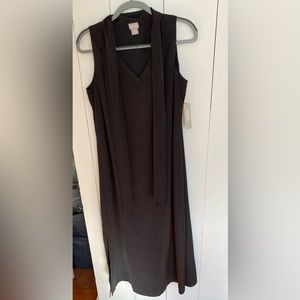 NWT Chicos Black Maxi Dress - Size 0.5 (US Size 6)